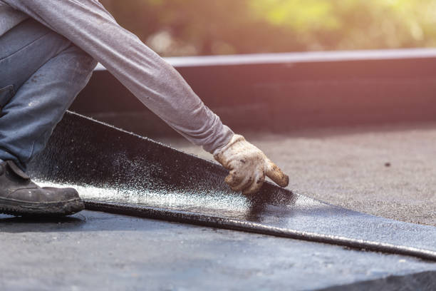 Professional Basement Waterproofing technician working in Crane Hill, AL